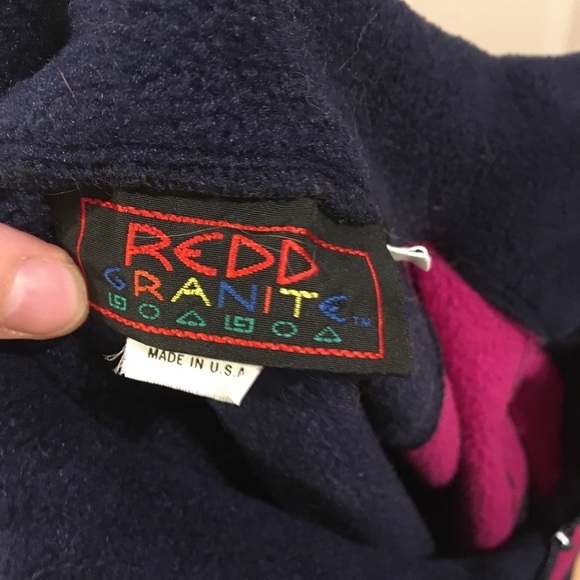 Vintage Redd Granite Tribal Aztec 1/4 Zip Pullover - Picture 8 of 9